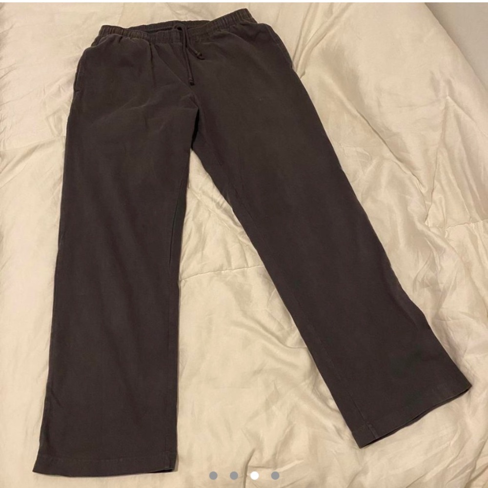 Los Angeles Apparel heavy jersey garment dye casual pant